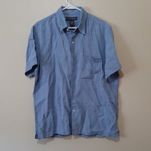 Banana Republic Linen Short Sleeve Shirt